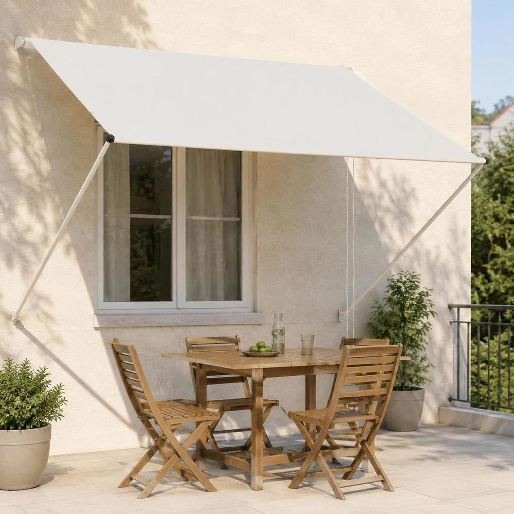 Retractable Awning 200x150 Cm Cream
