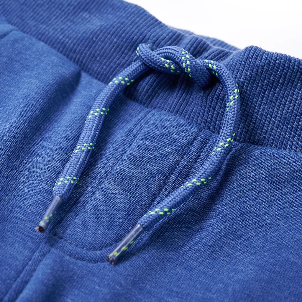Pantaloni Tuta per Bambini Blu MÃ©lange 116
