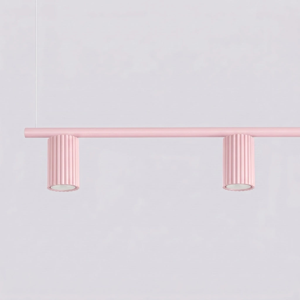 Lampadario KARBON 4 rosa