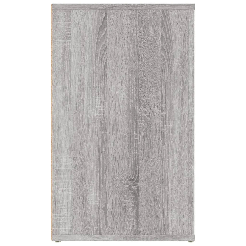 Comodino Grigio Sonoma 50x36x60 cm in Legno Multistrato 816718