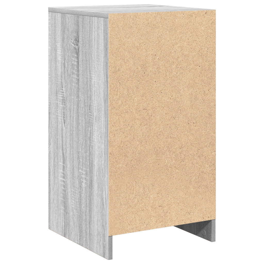 Sideboard vitaXL Grigio Sonoma 40x41x75 cm Legno ingegnerizzato
