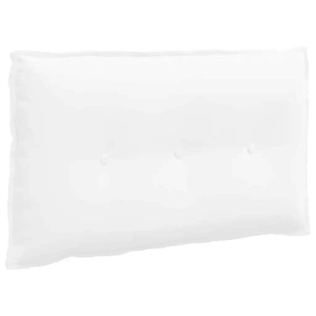 Cuscino per Schiena Bianco 80 x 19 x 50 cm Tessuto