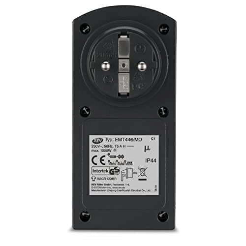 REV 25720502 Nero, Verde Timer quotidiano
