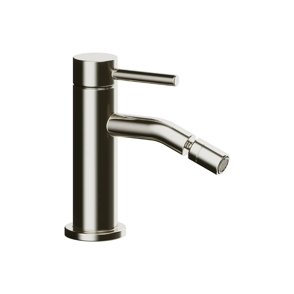 Coppia miscelatori lavabo ad incasso bidet senza scarico nickel spazzolato | Bette