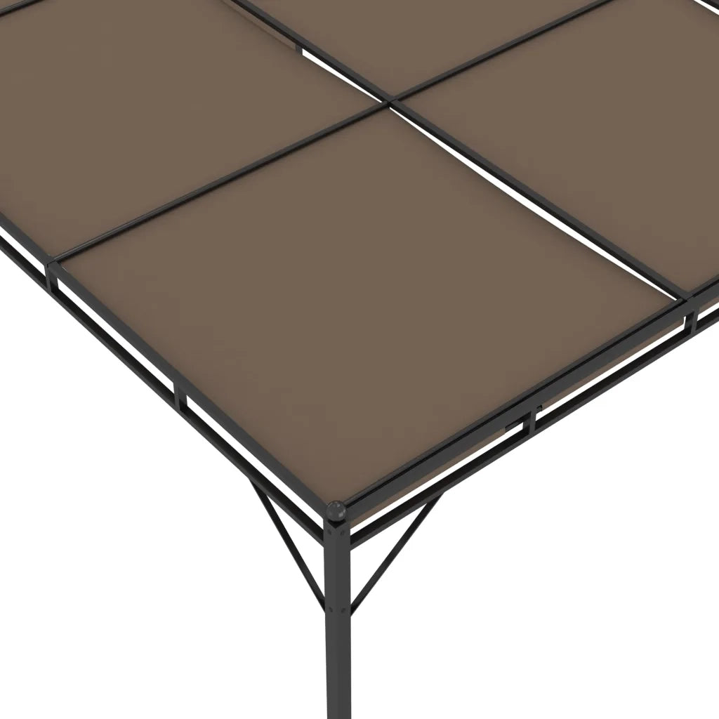 Gazebo da Giardino con Tenda Laterale 4x3x2,25 m Talpa 312264