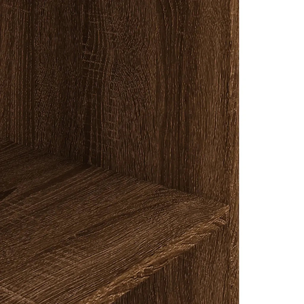 Supporto Acquario 120x40x60 cm Legno Multistrato Rovere Marrone CFW7643644