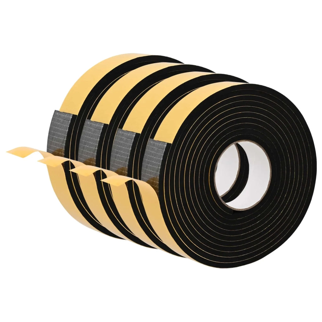Nastro adesivo in schiuma 4 pcs Nero 40mm x 5m Schiuma CR 42024098
