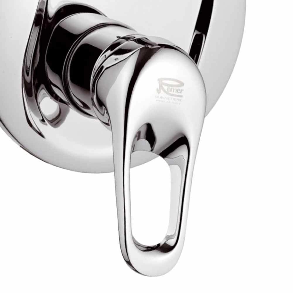 Rubinetto incasso vasca/doccia con deviatore remer - serie kiss