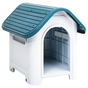 Casetta per Cani Blu 59x75x66 cm in Polipropilene cod mxl 60636
