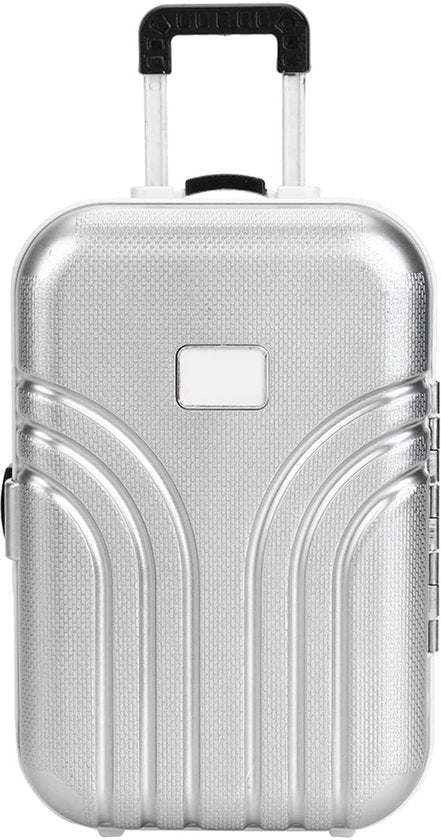 Borsa da viaggio per bambini miniatura - Carrello da viaggio - Borsa per giocattoli - Robusto plastica - Sicuro e duraturo - Spazio di stoccaggio sufficiente