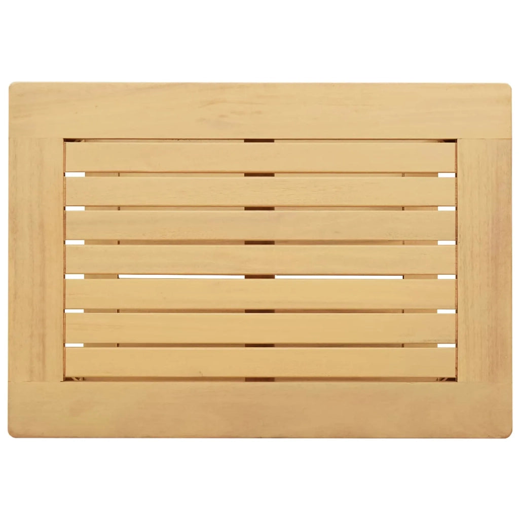 Tavolo laterale Olio Naturale 50 x 35 x 45 cm 42026788