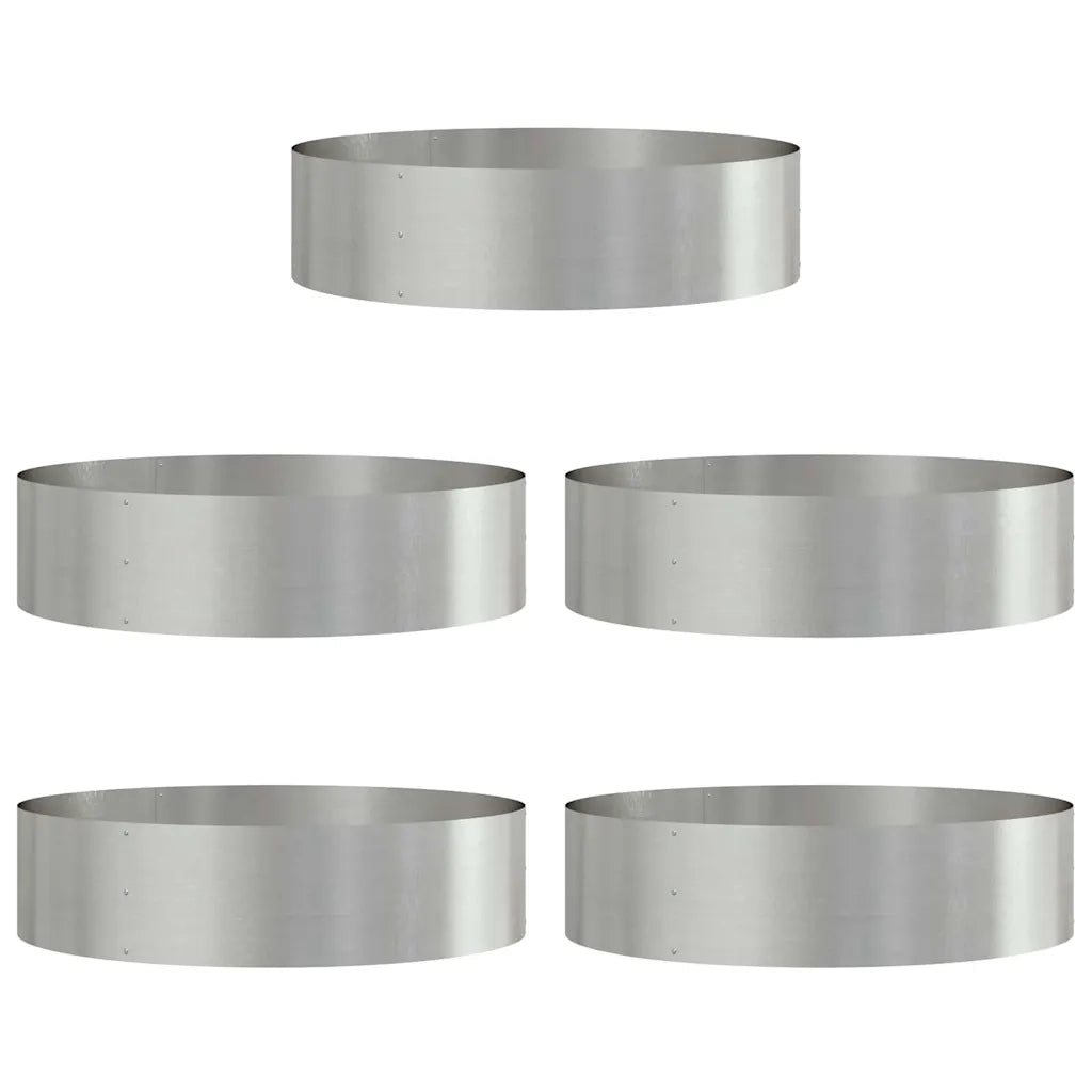Anello per vaso 5 pcs Argento 80 x 80 x 20 cm