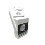 Trade Shop - Faro Proiettore Led Cob X Binario 30w Luce 6500k 4000k 3000k Orientabile F30w-5a - -bianco Caldo      -