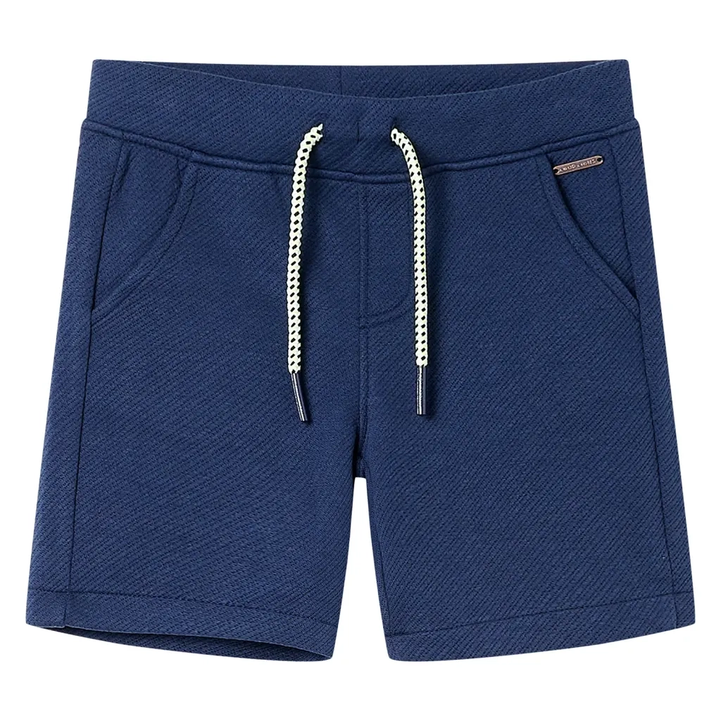 Pantaloncini per Bambini con Coulisse Blu Scuro 128cod mxl 86763