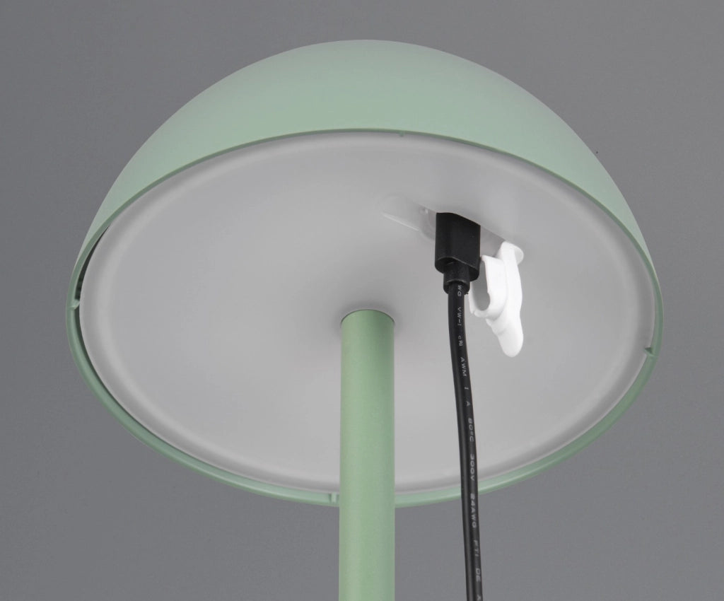 Lampada tavolo outdoor a batteria LED 2W Ricardo verde