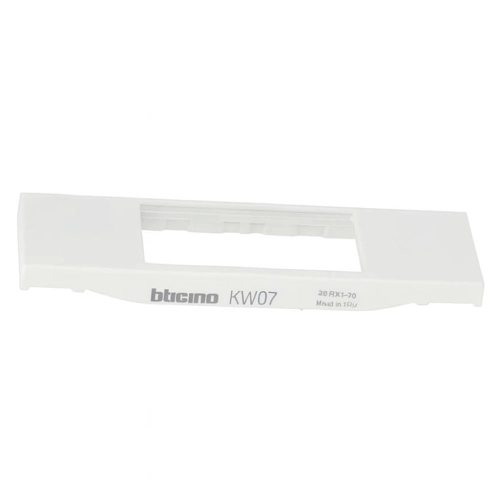 Bticino living now cover 1 modulo per moduli rj11 rj45 av lampada sicurezza *** colore bianco, confezione 1