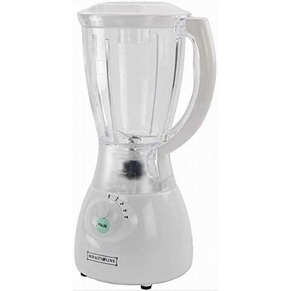 Trade Shop - Frullatore Capacita' 1,5 Litri 500 Watt Bianco Con 4 Velocita' Robot Da Cucina -