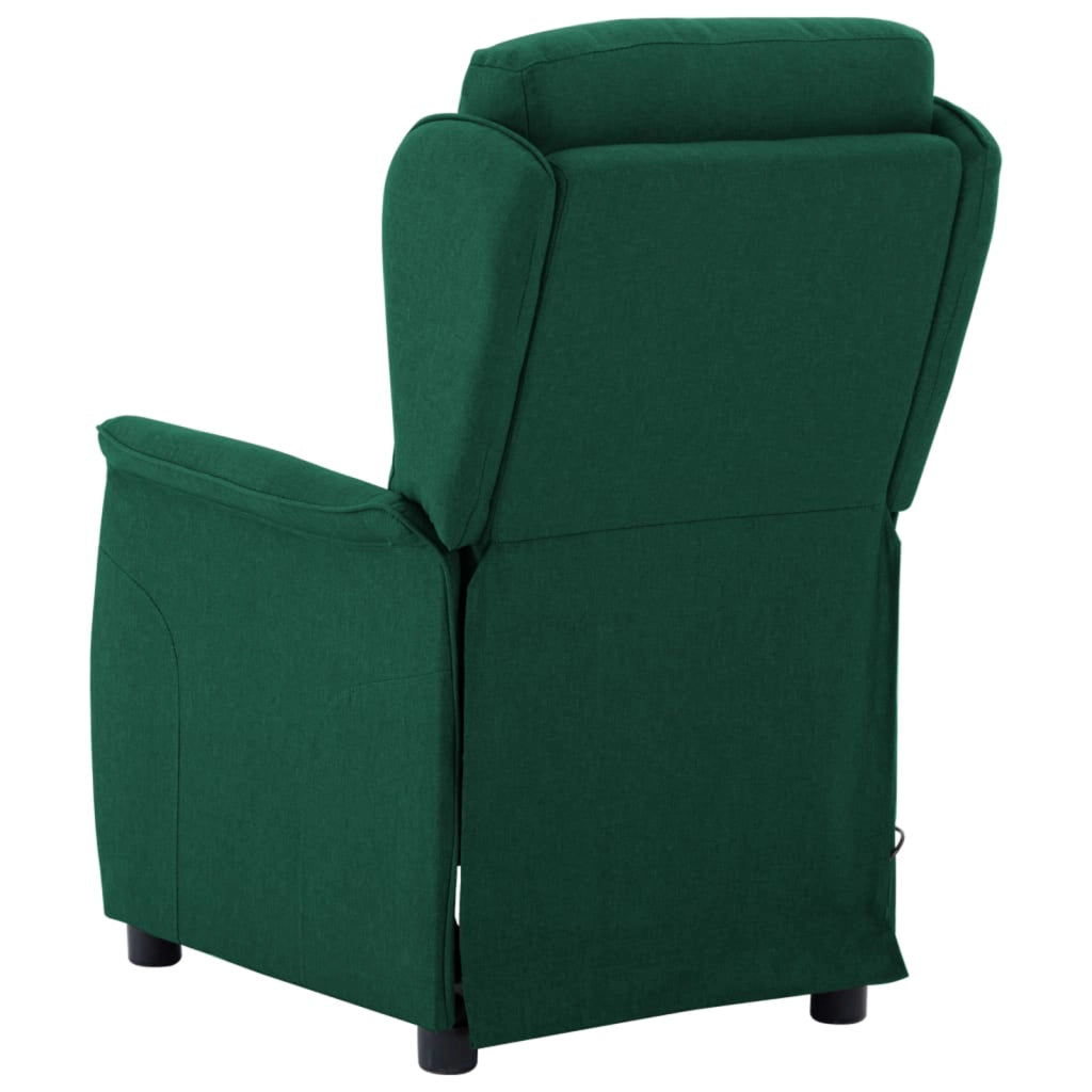 Sedia da Massaggio in Tessuto Verde Scuro
