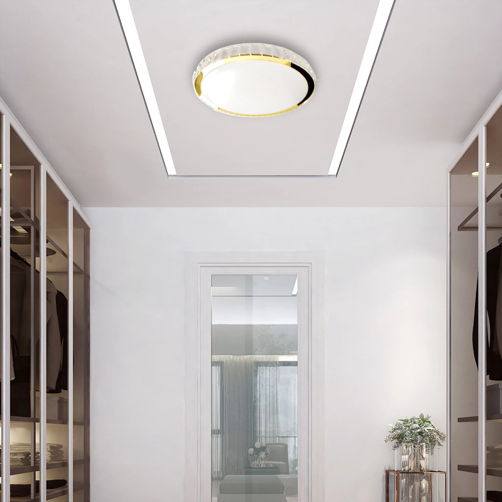 Plafoniera LED Milagro Layla 50W 50cm CCT telecomando
