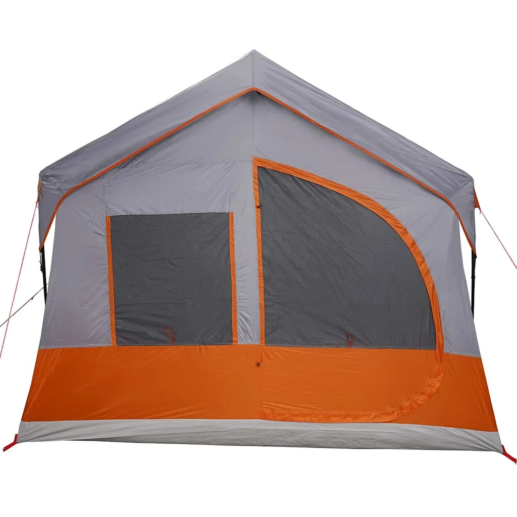 Tenda Familiare con tetto Grigio e arancione 620 x 322 x 240 cm 4100699
