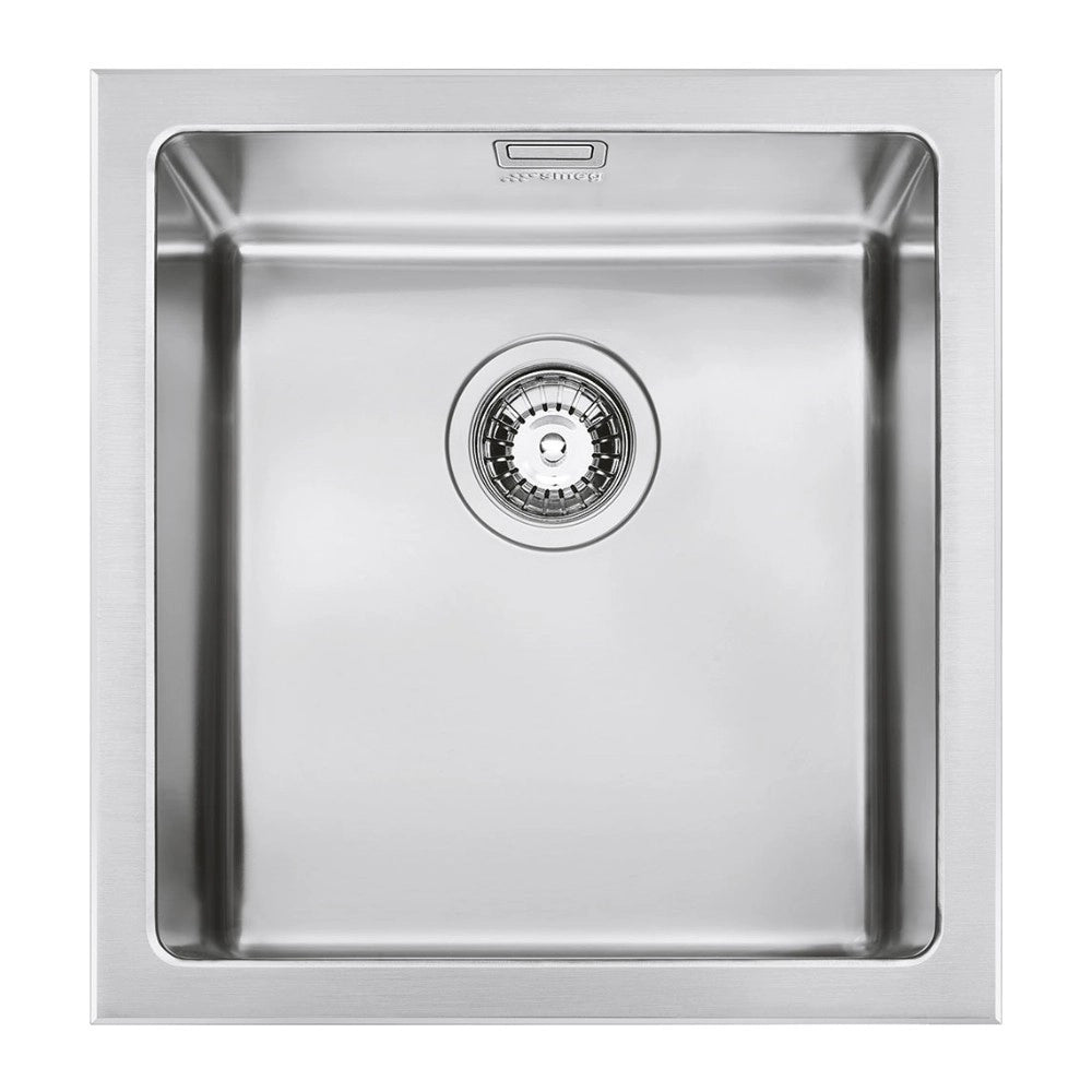 Lavello inox 40x50 cm semifilo