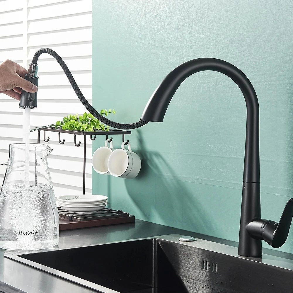 Rubinetto Da Cucina Rea Ross Black