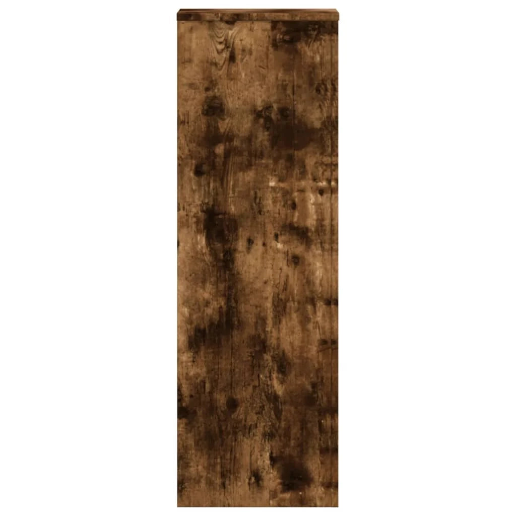 Portavasi mobiletto per fiori 33 x 33 x 100 cm legno ingegnerizzato marrone 02_0045141