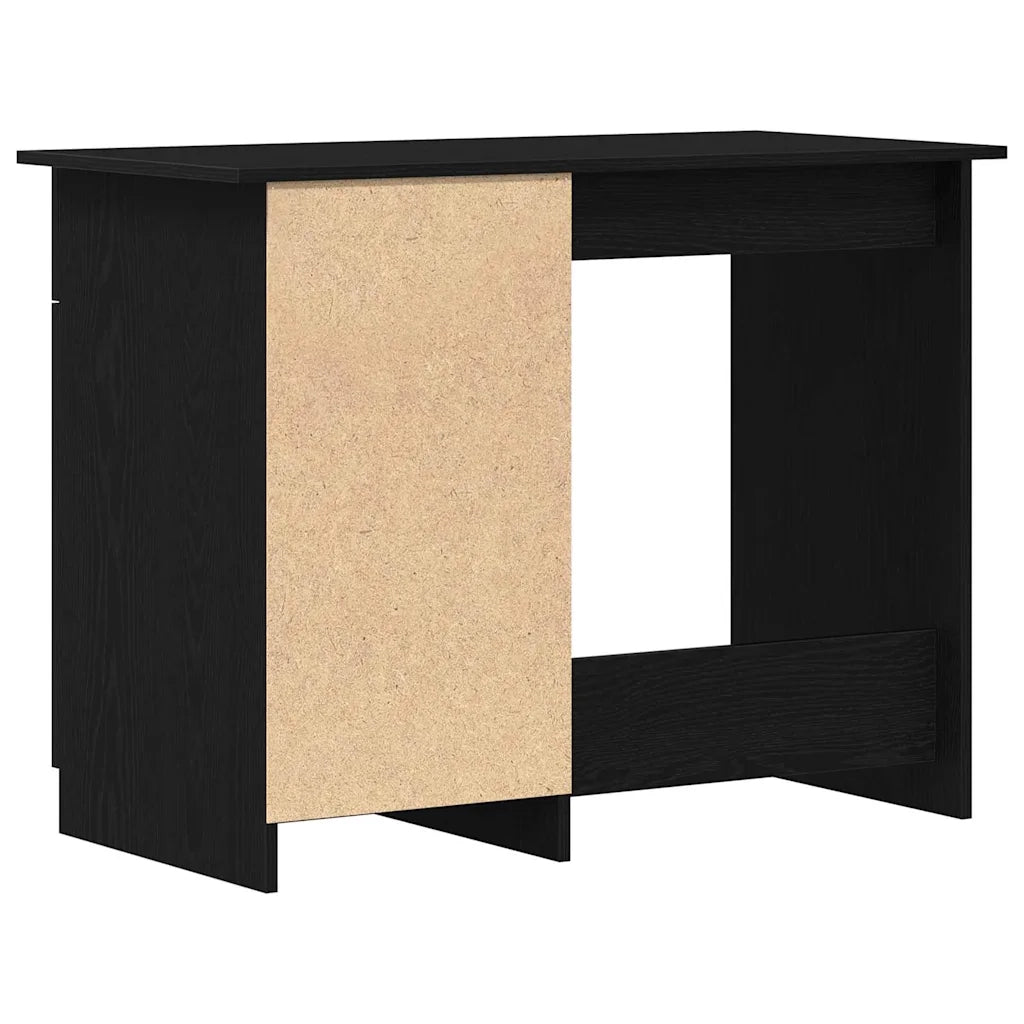 Scrivania Rovere Nero 100 x 50 x 76 cm Legno multistrato 862464