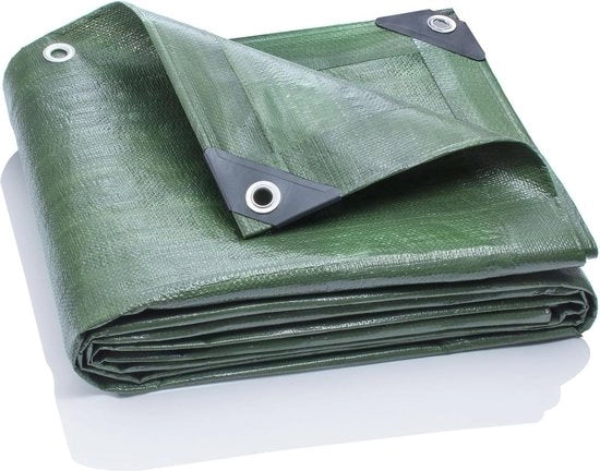 Telaio di copertura 3x3m, peso 260g/m2, colore verde, con resistenza aggiuntiva, copertura di fondo