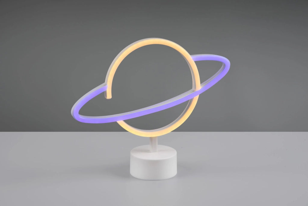 PLANET LAMPADA DA TAVOLO PIANETA H. 24,5CM LED 1,6W · 1x 20lm
