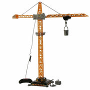 Trade Shop - Gru Filoguidata Carrello Movibile E Cabina Rotante 80cm Giocattolo -