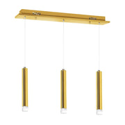 Lampadario sospeso Milagro Goldie oro LED 15W 4000K