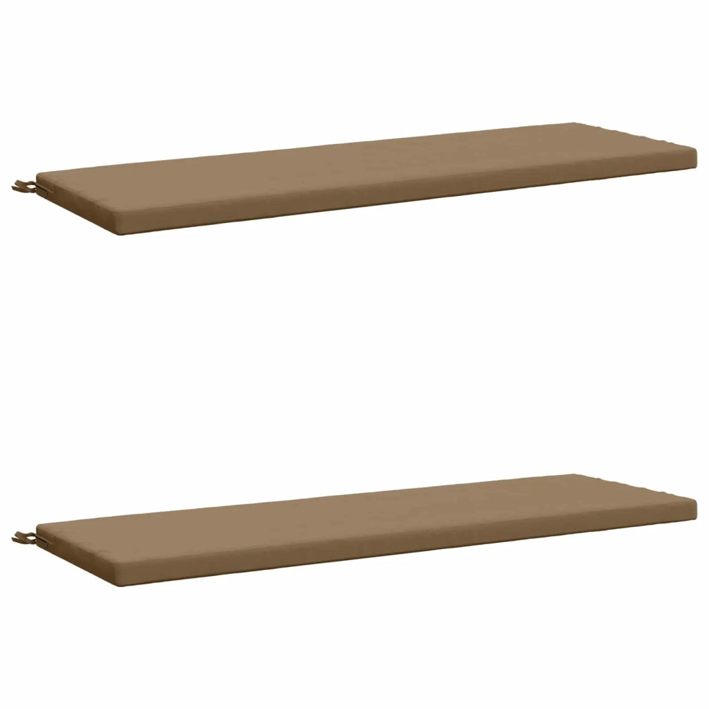 Cuscini per Panchina a 2 Pezzi SOEST 2 pz 100% Poliestere 949423