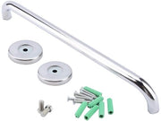Supporto di sicurezza per doccia in acciaio inossidabile - Montaggio a parete - Incluso con fissaggi alla parete - 30/40/50 cm - Incluso con supporto di sicurezza