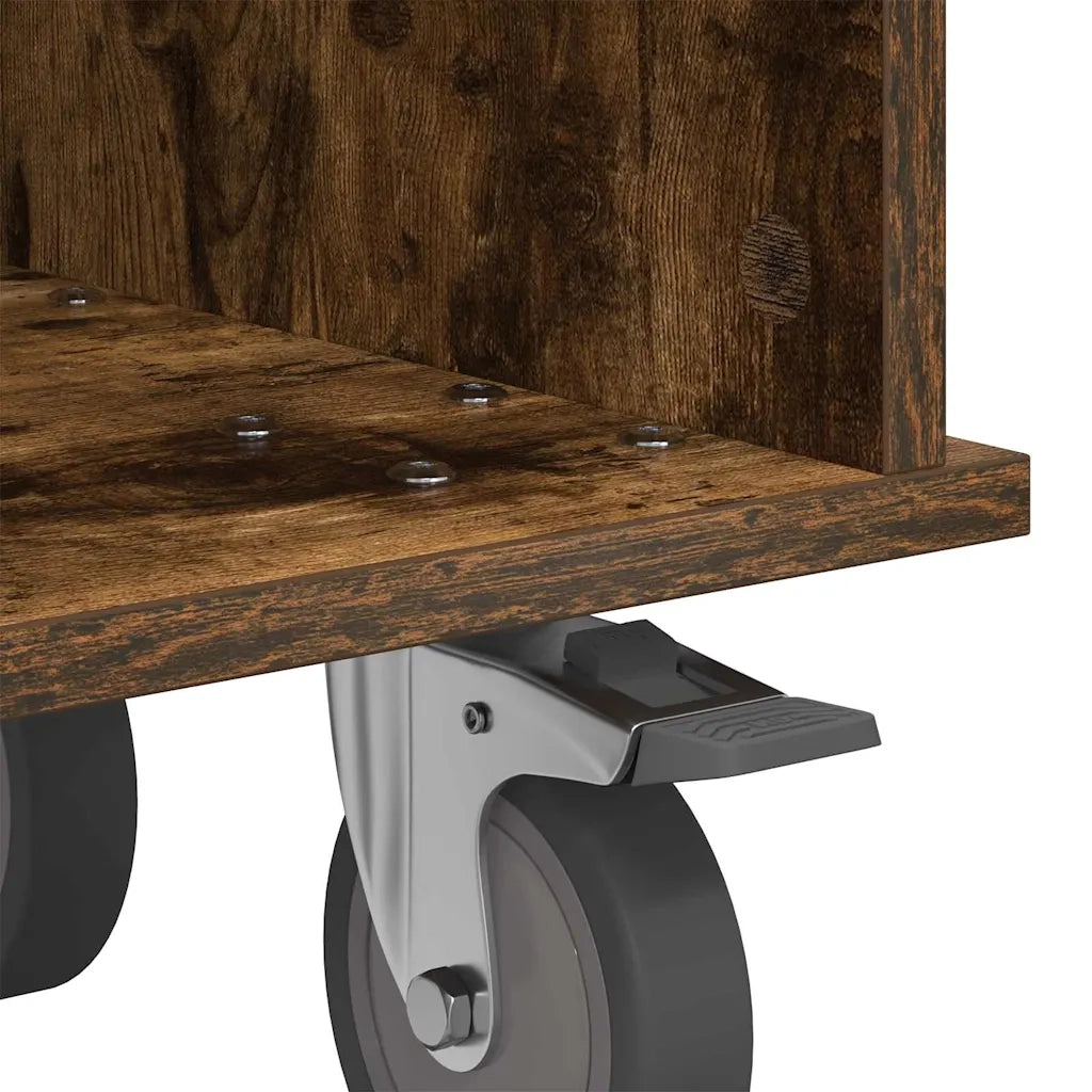 Supporto TV 68,5 x 35 x 35 cm Rovere fumé Legno ingegnerizzato 891044