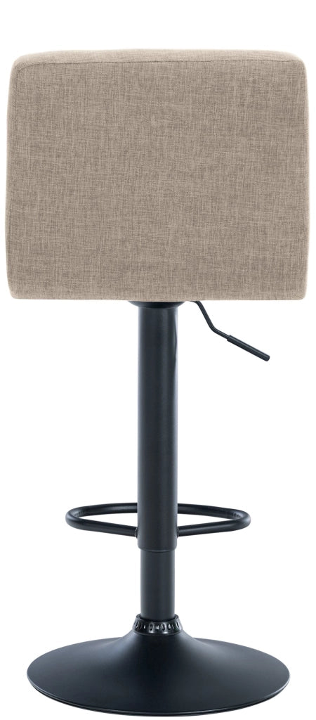 2er Set Barhocker Calma Stoff schwarz