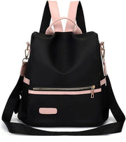 Borsa da Spalla Impermeabile in Nero per Scuola, Lavoro e Viaggi - Design Elegante
