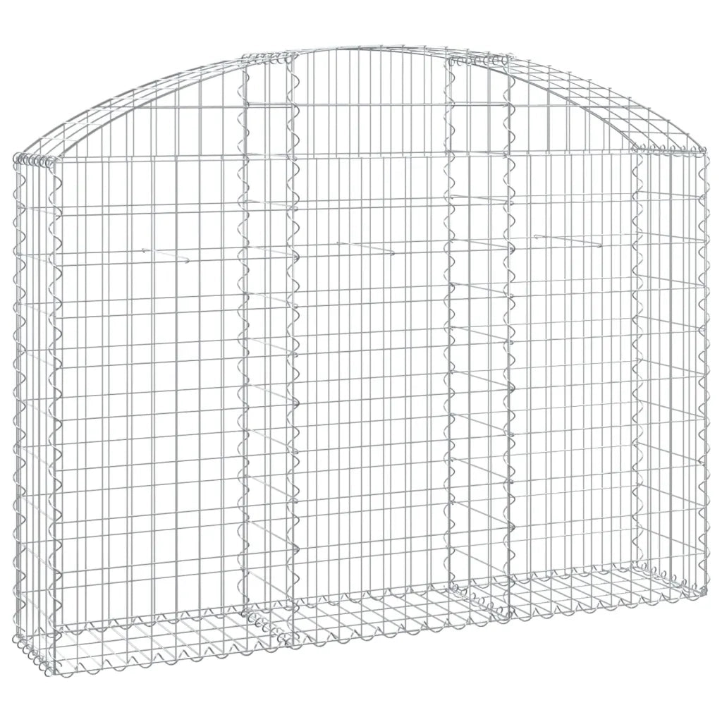 Cesto Gabbione ad Arco 150x30x100/120 cm Ferro Zincatocod mxl 112601