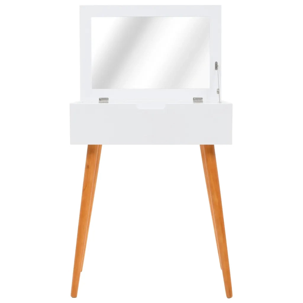Toeletta | Tavolo da Trucco con Specchio in MDF 60x40x75 cm