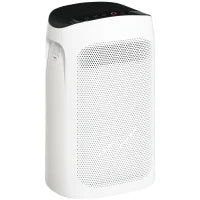 Purificatore d'Aria Filtro HEPA Triplo Strato, 3 Velocità, Modalità Sonno e Timer, 32.7x22x55.8cm, Bianco