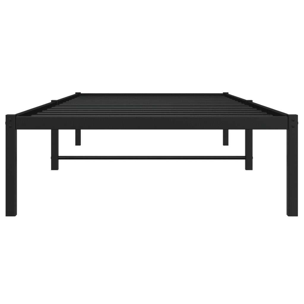 Giroletto in Metallo Nero 90x190 cm