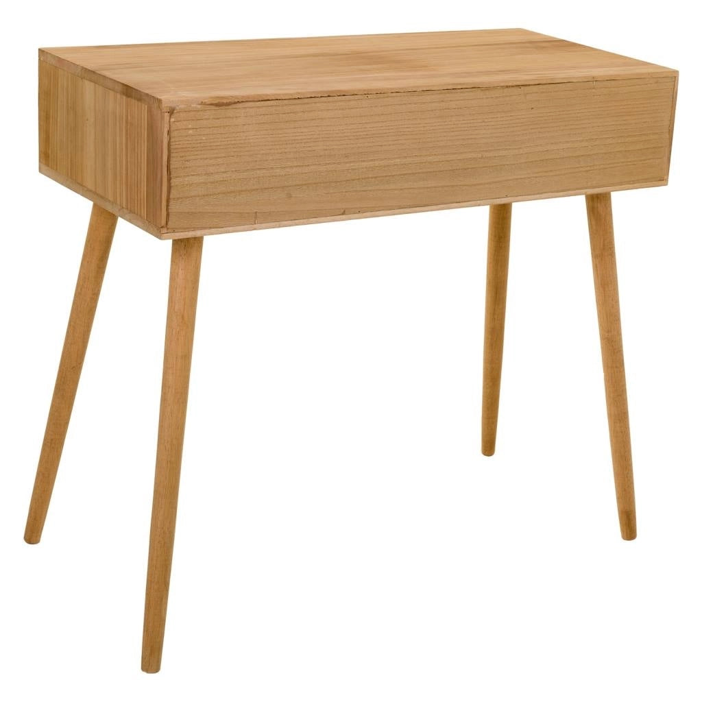 Mobile da ingresso in legno marrone 87x43x79h