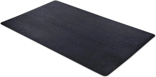 Tavolo di lavoro multifunzionale in gomma 91 x 152 cm nero - per uso domestico
