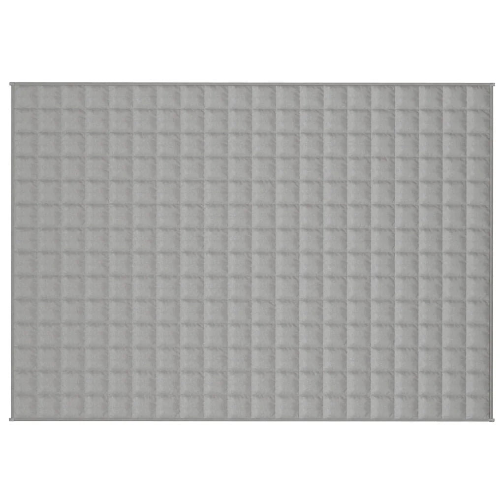Coperta Ponderata Grigia 138x200 cm 10 kg Tessuto 350719