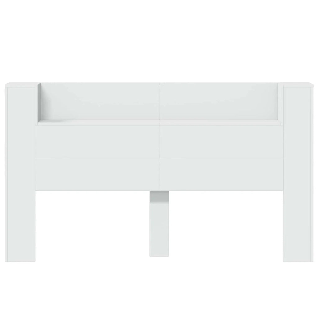 Testiera Letto Bianco Legno ingegnerizzato
