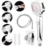 Douche a basso consumo con tubo 159cm - alta pressione - beugel in acciaio inox - elementi filtro - modalità di erogazione intensa