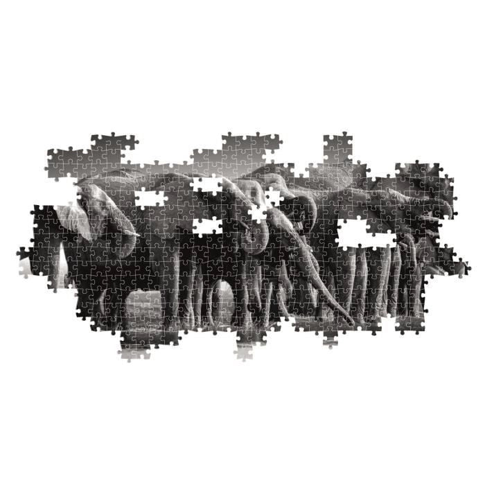 CLEMENTONI - Panorama compatto 1000 pezzi - Mandria di giganti