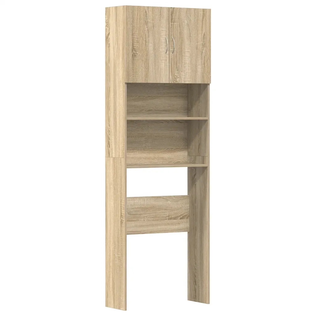 Mobile Lavatrice Rovere Sonoma 64x24x190 cm in Truciolato CFW9245064