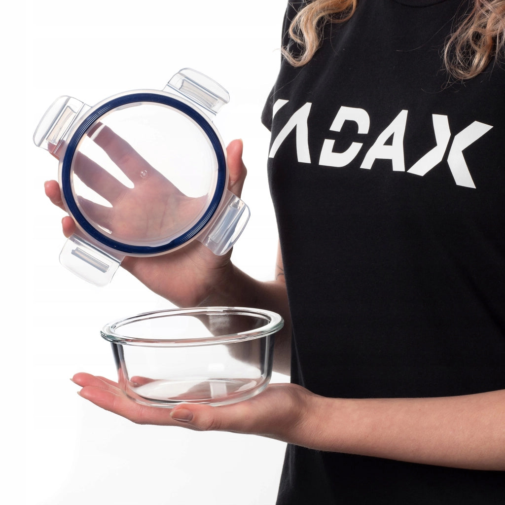 Contenitore per alimenti KADAX, porta pranzo da 400 ml con coperchio