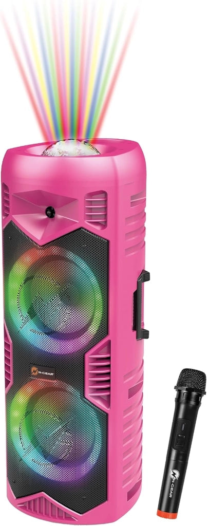 N-Gear LGP-5150 Black altoparlante Bluetooth portatile per party 200 W, sensibilità 87 dB, batteria 7,4 V / 3000 mAh, stereo TWS, luci LED, connessioni USB microSD AUX